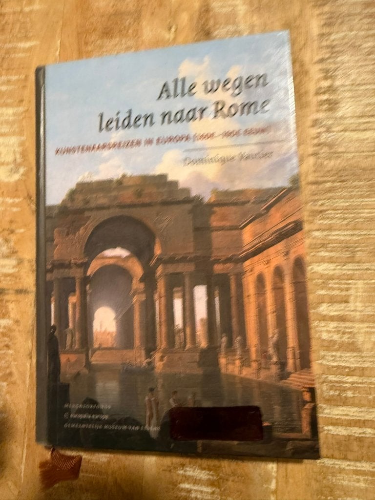 Alle wegen leiden naar Rome, kunstenaarsreizen in Europa, Boeken, Reisverhalen, Ophalen of Verzenden, Gelezen, Dominique Vautier