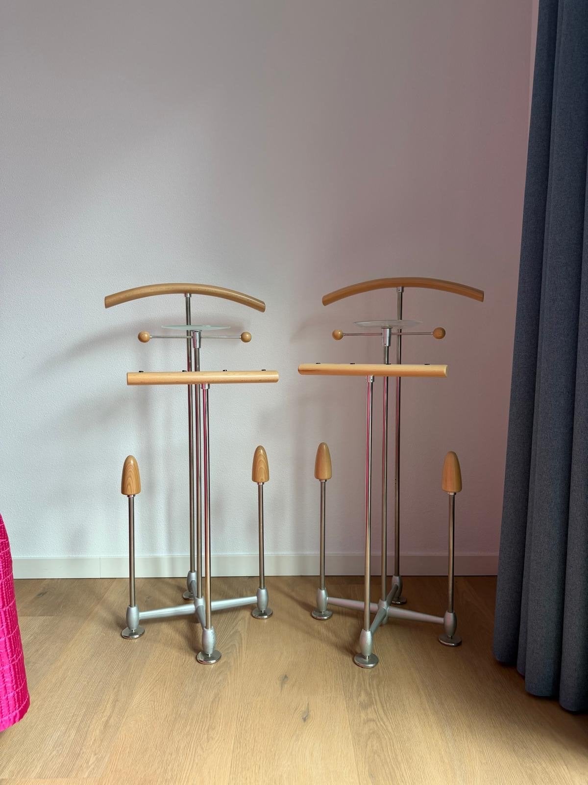 2x Dressboy Auping design Frans de la Haye, Ophalen, Gebruikt, Minder dan 100 cm, Staande kapstok