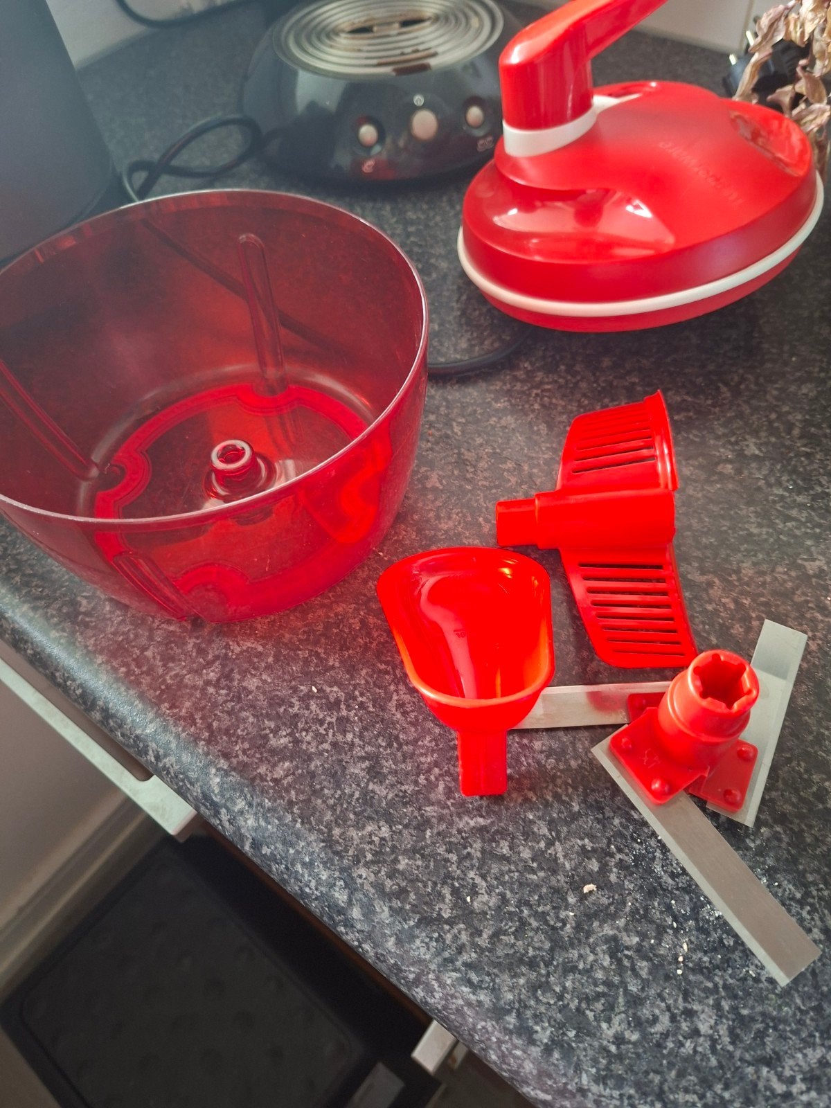Tupperware Speed Chef - Zo goed als nieuw, Ophalen, Overige typen, Zo goed als nieuw, Met deksel