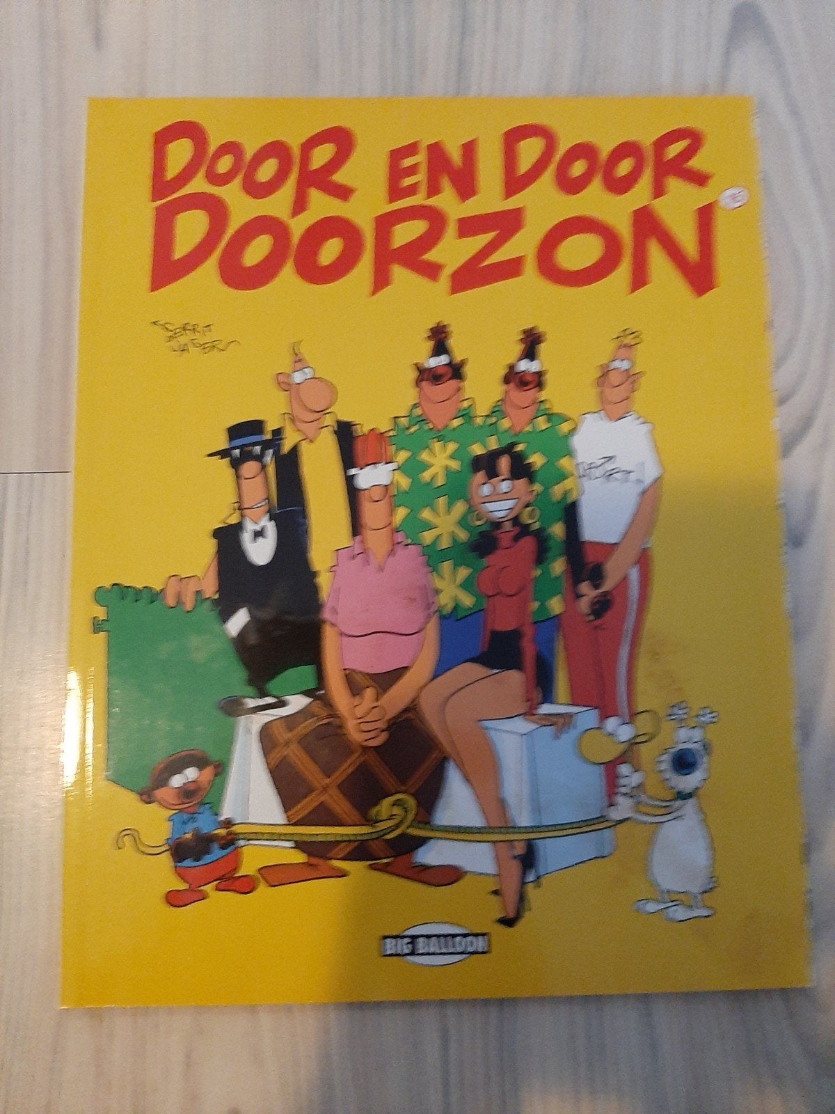 Door en Door Doorzon - Stripboek van Gerrit de Jager, Boeken, Eén stripboek, Ophalen of Verzenden, Zo goed als nieuw, Gerrit de Jager