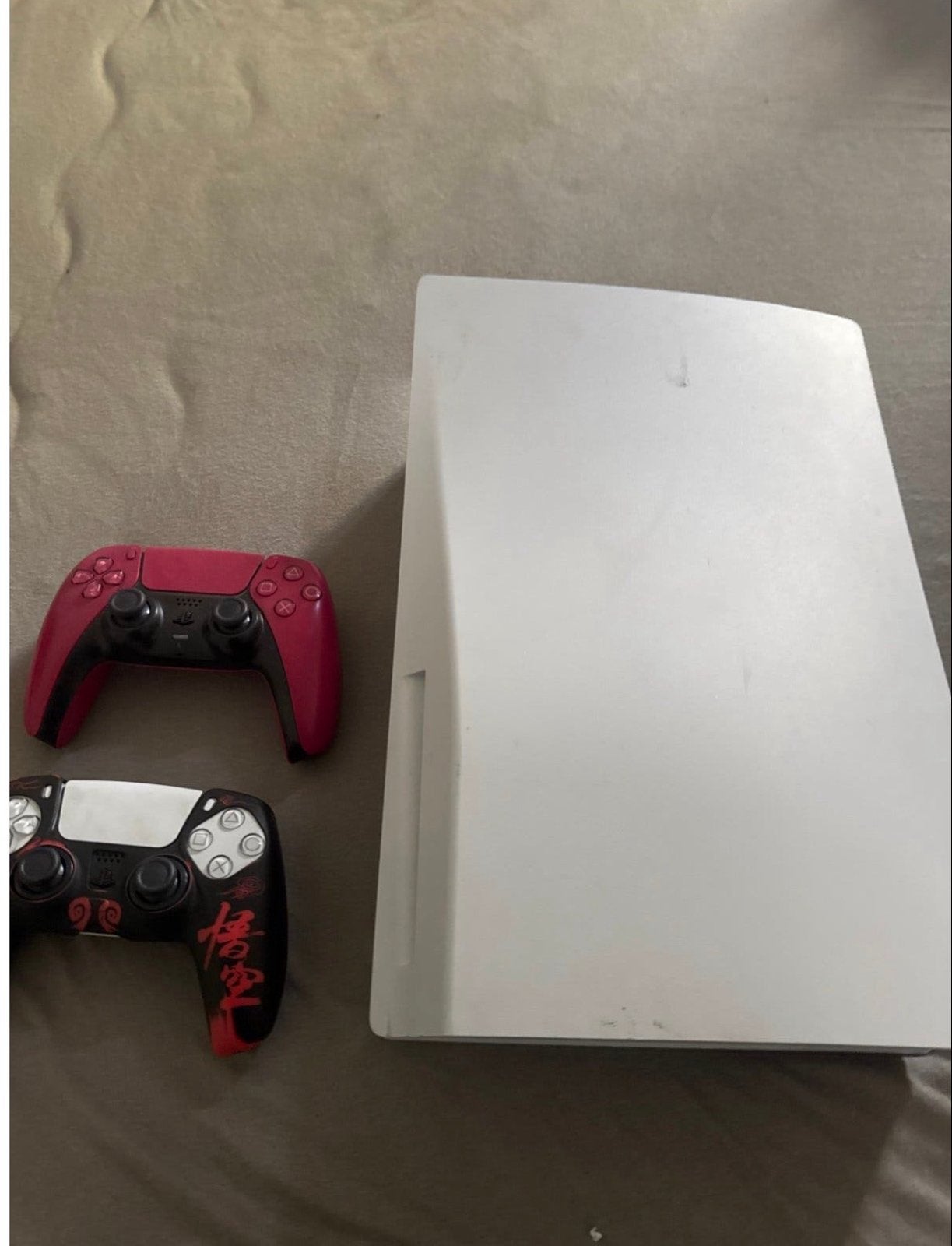 Werkende PlayStation 5 met twee controllers, Ophalen of Verzenden, Gebruikt, Playstation 5