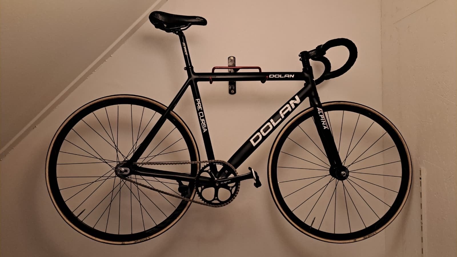 Dolan Pre Cursa Track baanfiets - Zwart, Maat 54, Fietsen en Brommers, Minder dan 10 versnellingen, Gebruikt, Aluminium, 53 tot 57 cm