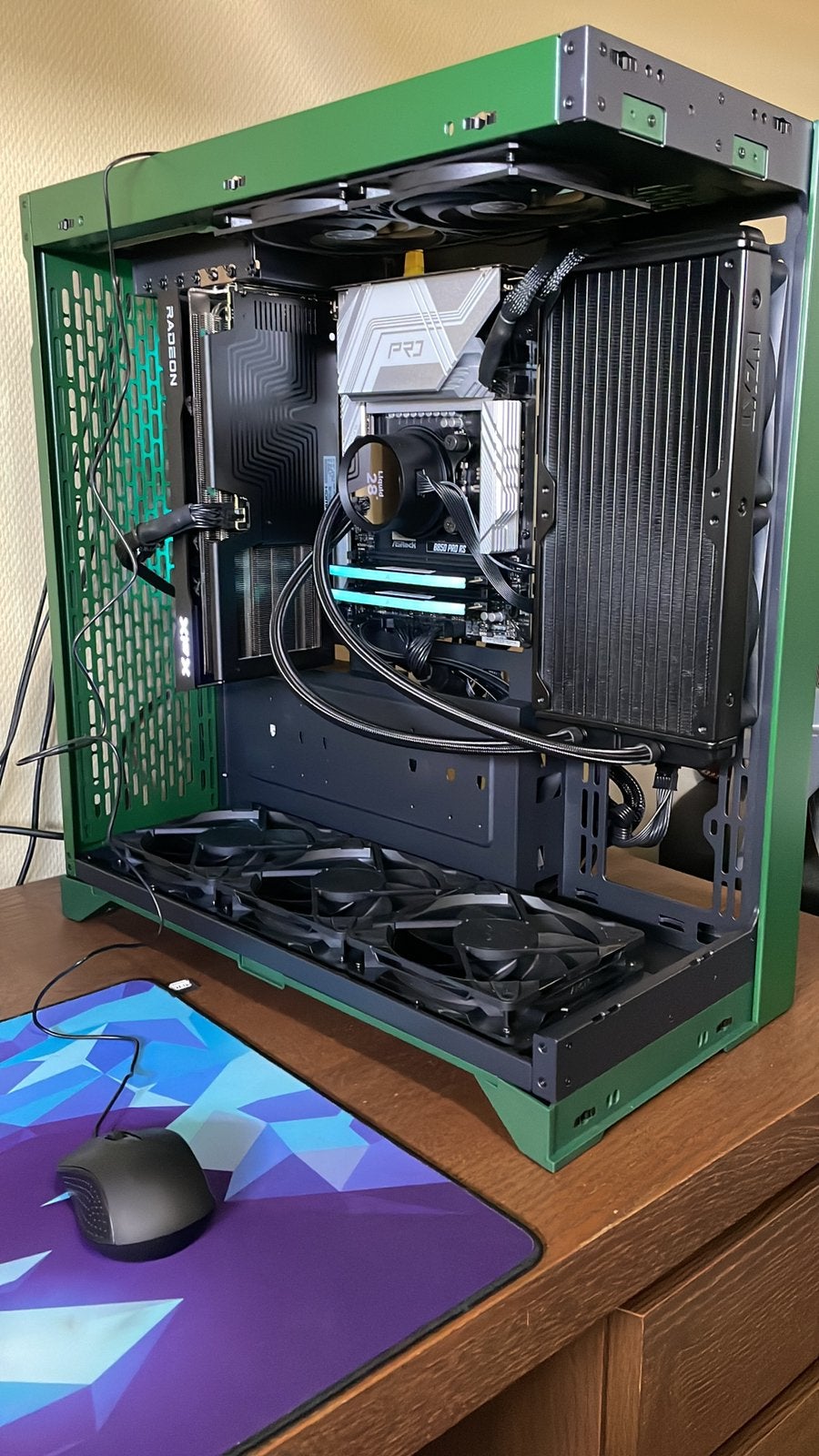 Thermaltake CTE E660 MX Racing Green | behuizing, Ophalen of Verzenden, Zo goed als nieuw