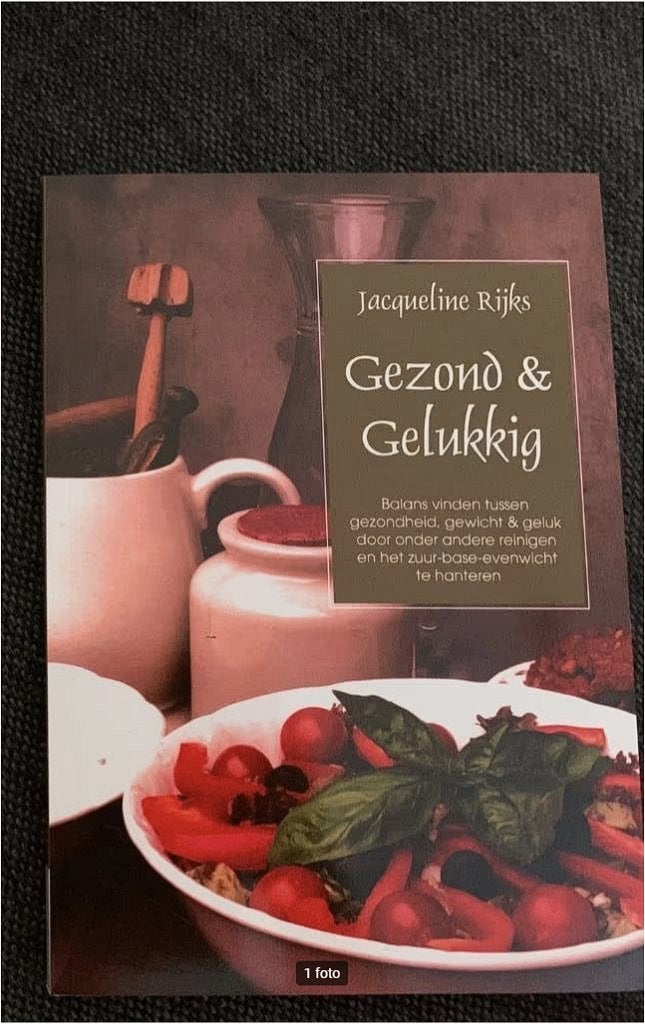 Boek Gezond en gelukkig, Ophalen of Verzenden, Zo goed als nieuw, Dieet en Voeding