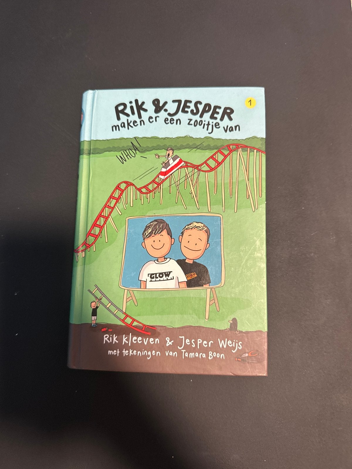 Rik & Jesper maken er een zooitje van - Kinderboek, Ophalen of Verzenden, Zo goed als nieuw, Fictie algemeen