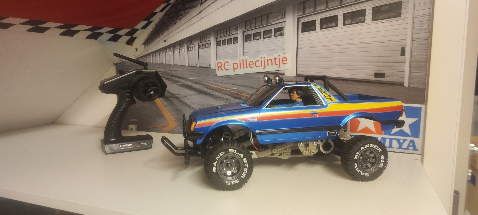 tamiya Subaru brat RTR, Hobby en Vrije tijd, Ophalen of Verzenden, Nieuw, Auto onroad