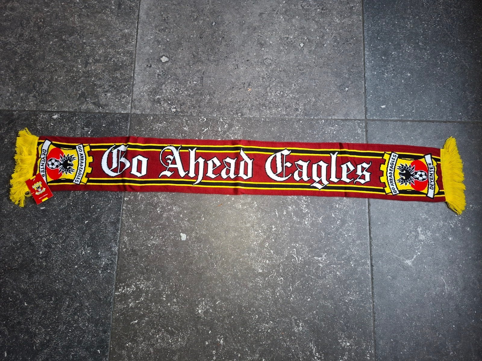 Nieuwe Go Ahead Eagles sjaal, Go Ahead Eagles, Ophalen of Verzenden, Nieuw, Sjaal