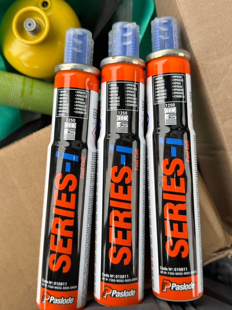 Paslode Series-I Fuel Cell Gasfles voor Schietmachine, Ophalen of Verzenden