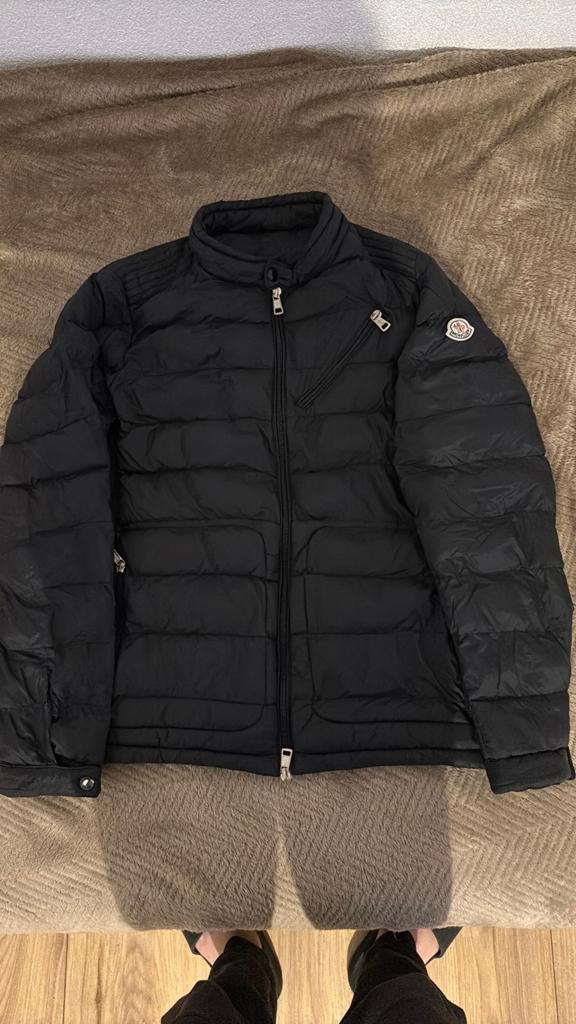 Moncler Longue Saison jas zwart, Ophalen, Kinderen