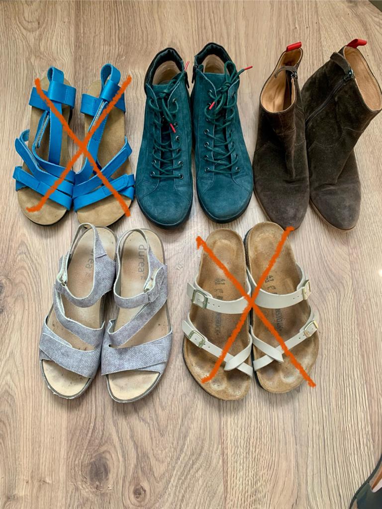 Schoenen en sandalen maat 41, Kleding | Dames, Schoenen, Verzenden, Zo goed als nieuw, Blauw, Sandalen of Muiltjes