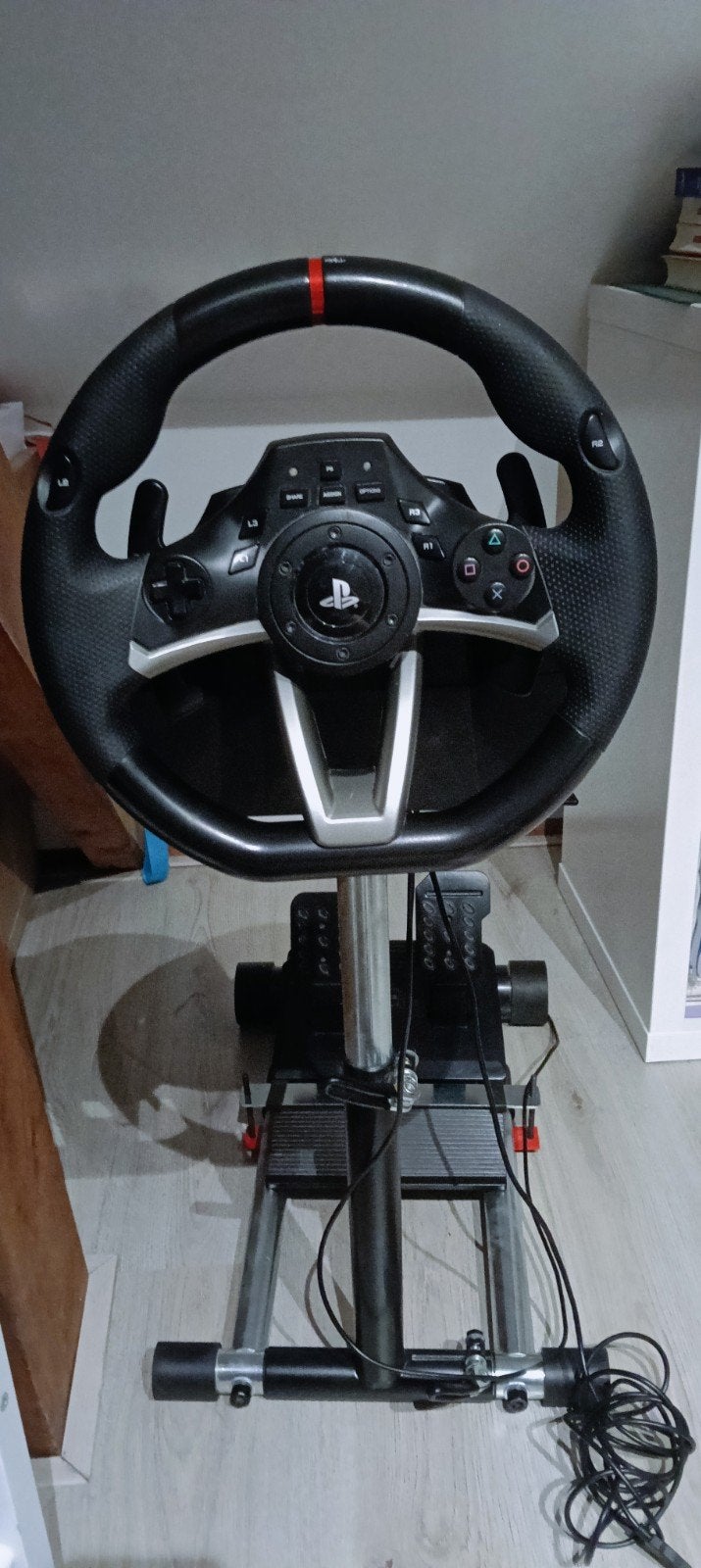 Hori Racing Wheel Apex PS3/PS4/PC + Standaard | Goede staat, Ophalen of Verzenden, Gebruikt, Stuur of Pedalen, PlayStation 3