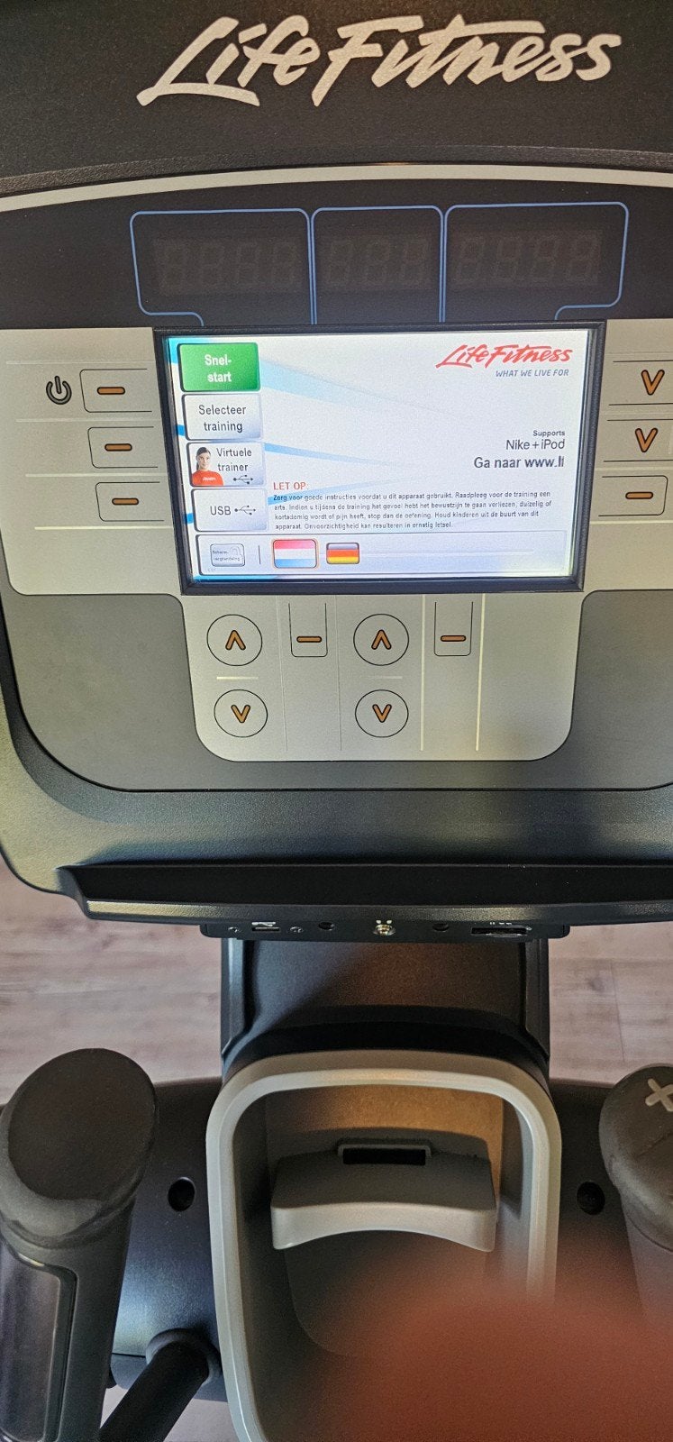 Life fitness crosstrainer 95x inspire, Ophalen, Gebruikt, Crosstrainer