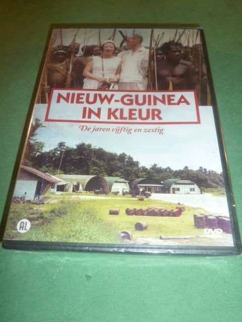 Nieuw-Guinea in kleur De jaren vijtig en zestig Dvd In folie, Alle leeftijden, Politiek of Geschiedenis, Nieuw in verpakking, Ophalen of Verzenden