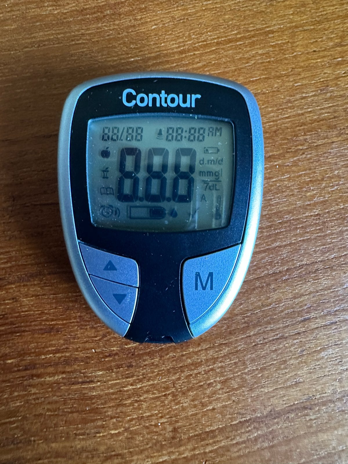 Contour Bloedglucosemeter met prikpen en etui, Ophalen of Verzenden, Gebruikt, Overige typen