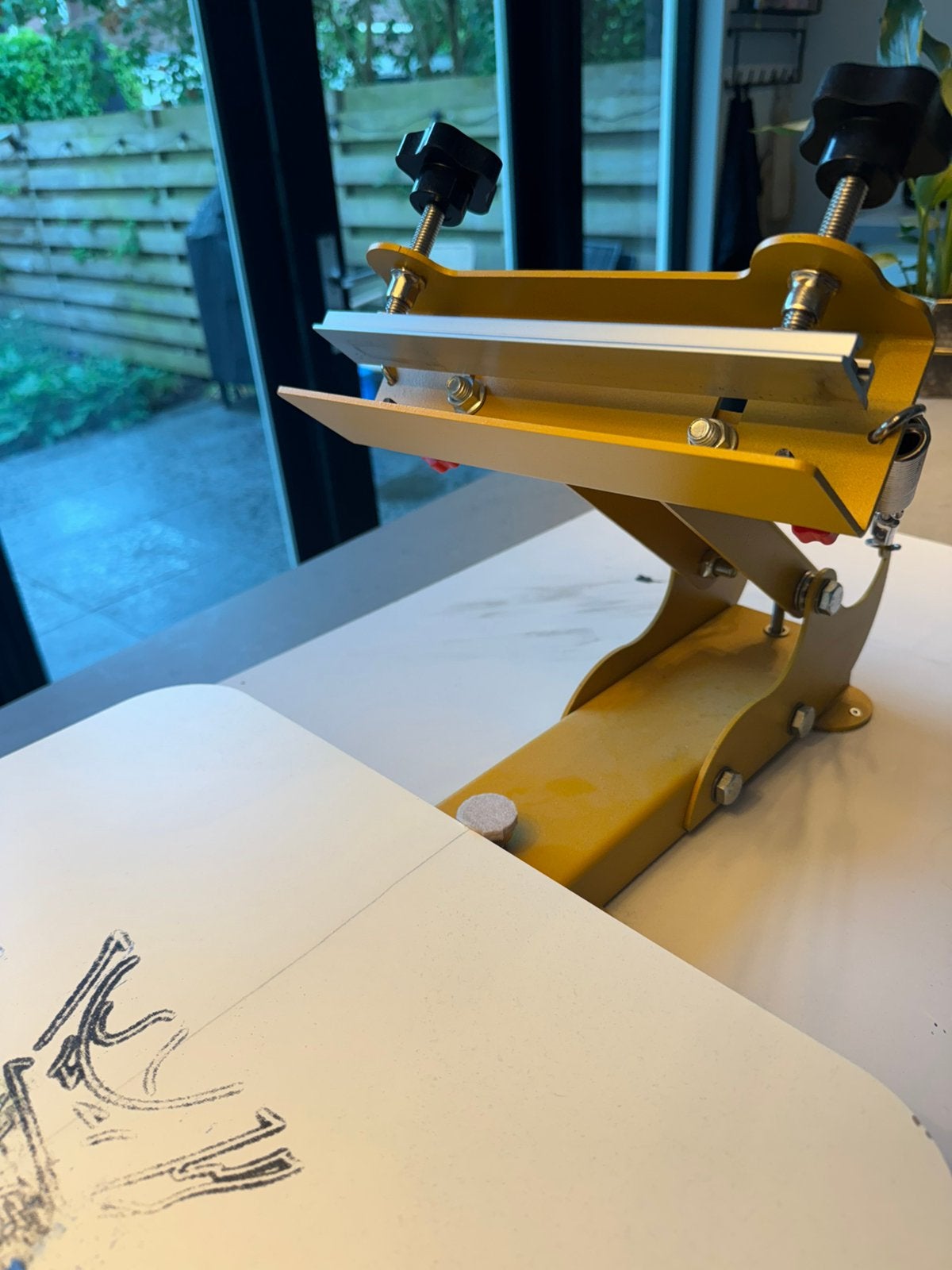 Zeefdruk te koop, Drukwerk