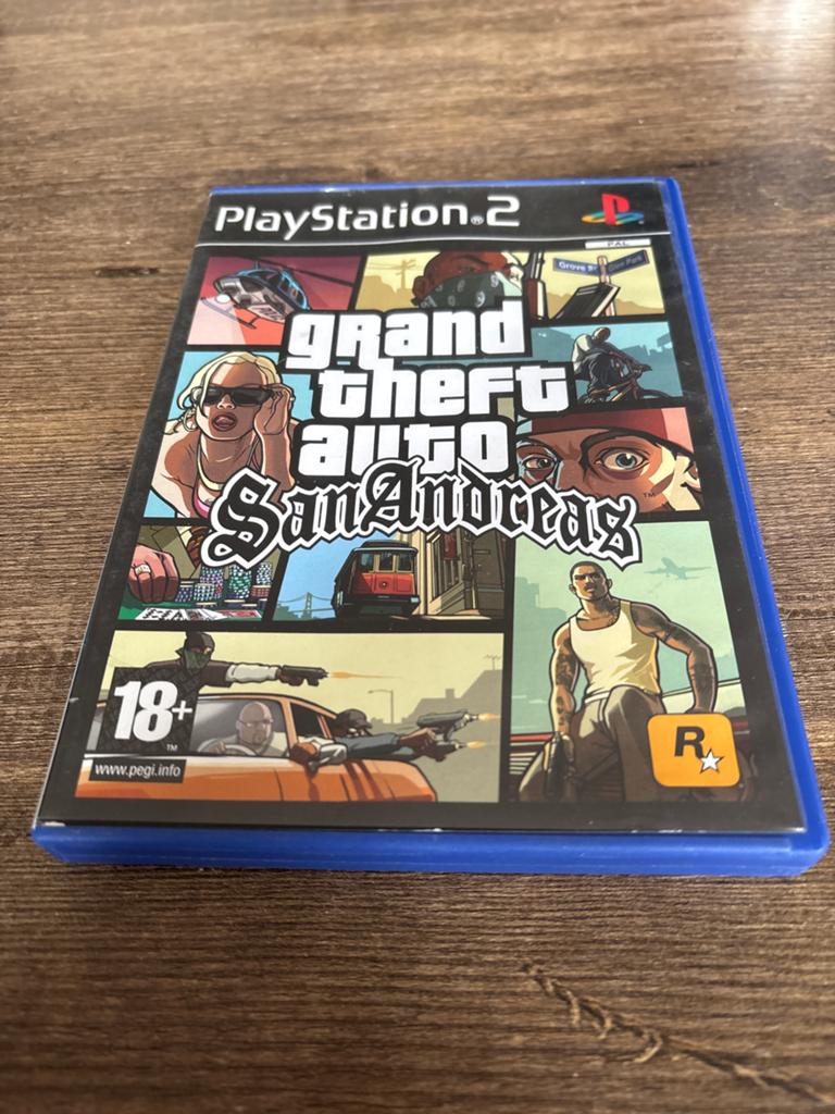 Grand Theft Auto San Andreas PS2 - Klassieke Actiegame, Avontuur en Actie, Vanaf 18 jaar, 1 speler, Ophalen of Verzenden