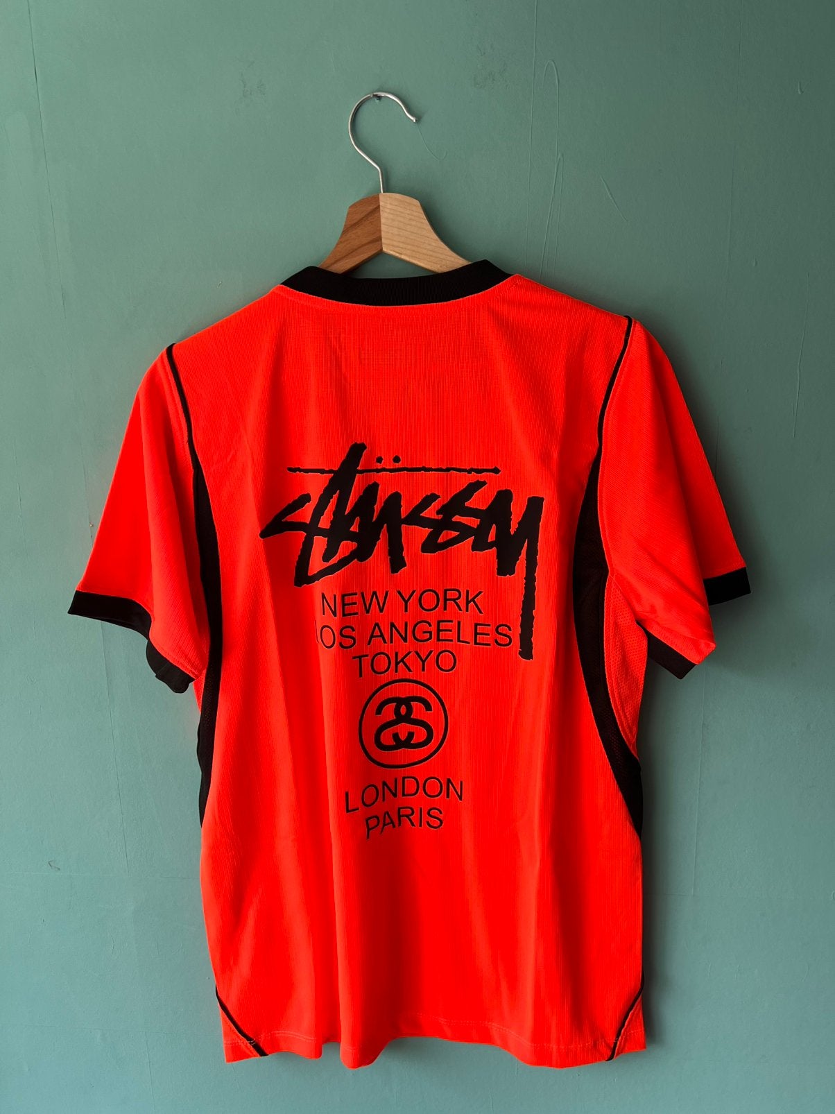 Nederlands elftal thuisshirt WK 2026 Stüssy  Maat S, Nieuw, Oranje, Ophalen of Verzenden, Nike