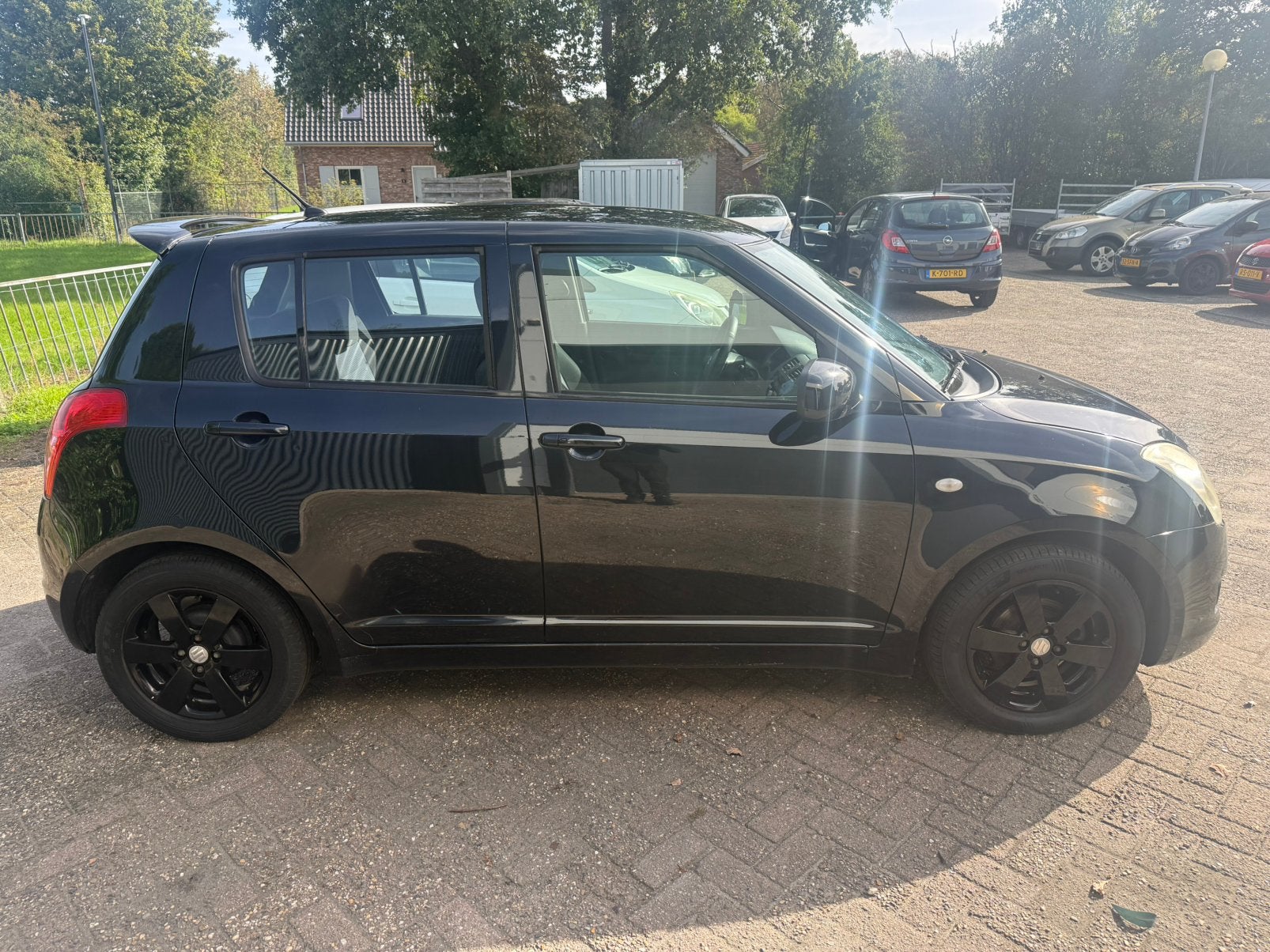 Suzuki Swift 1.3 5DRS 2009 Zwart, Auto's, Voorwielaandrijving, 40 €/maand, 400 kg, Handgeschakeld