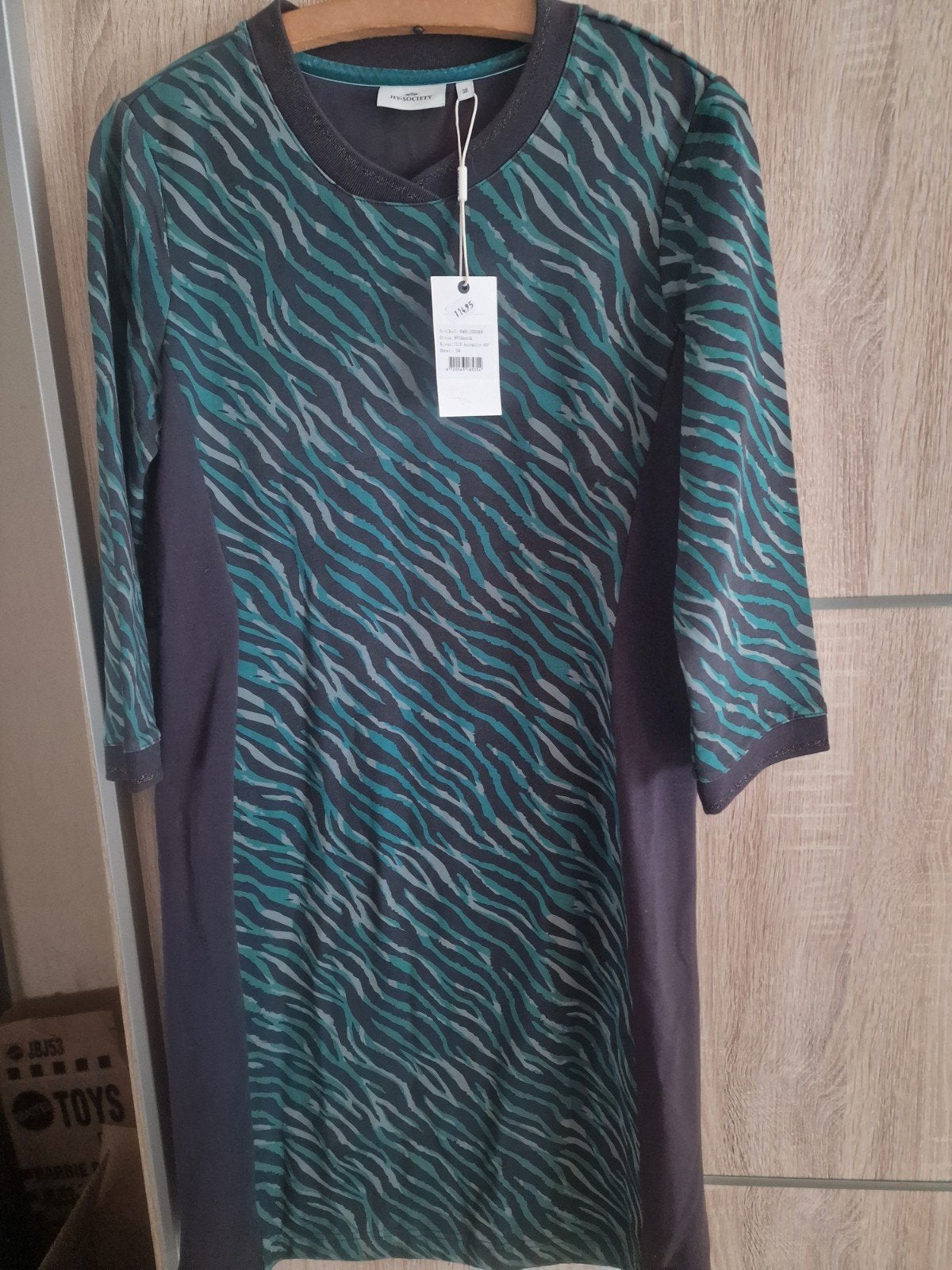 HV-SOCIETY Jurk met zebraprint, Kleding | Dames, Maat 38/40 (M), Nieuw, Ophalen of Verzenden, HV-SOCIETY