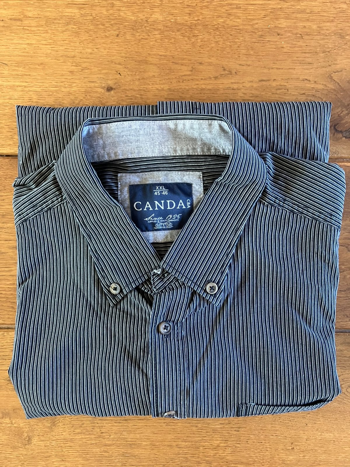 Heren overhemd C&A , nieuw, maat XXL 45-46, Ophalen, Nieuw, Zwart, Overige halswijdtes
