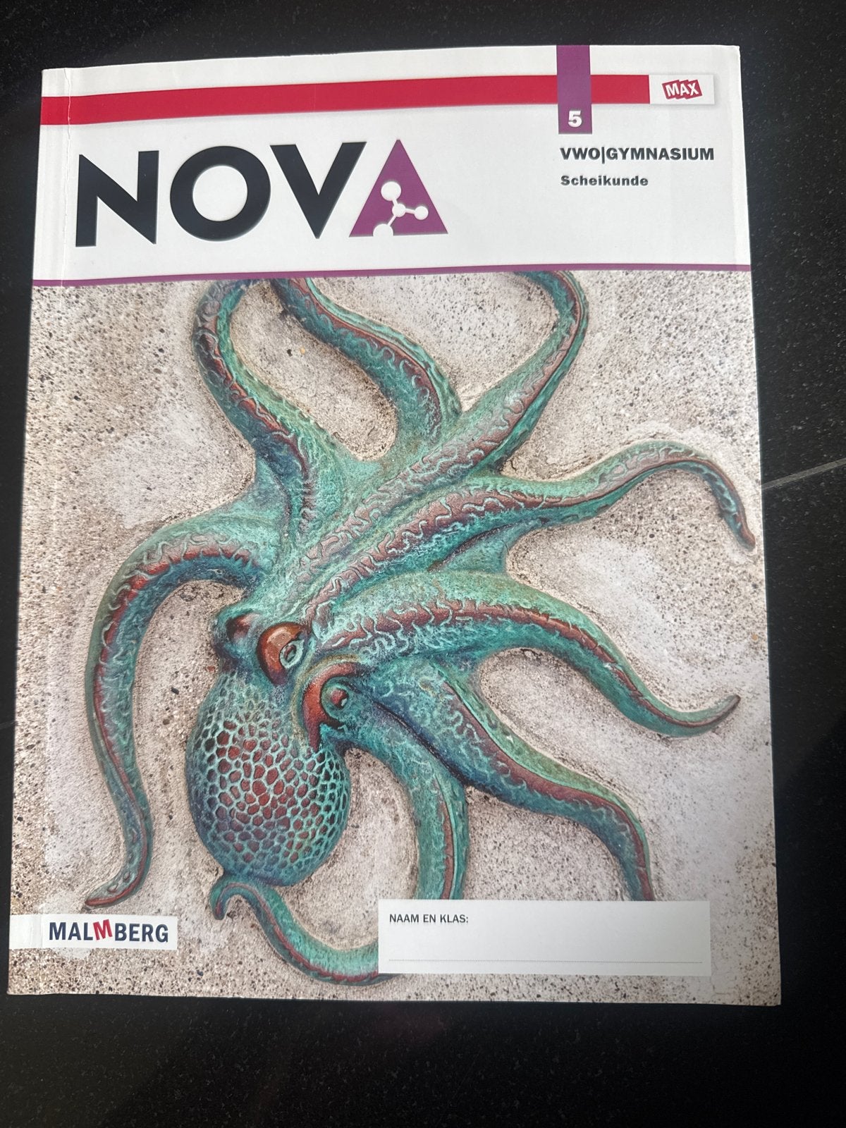 NOVA Scheikunde VWO Gymnasium 5 - Malmberg, Verzenden, Zo goed als nieuw, VWO, Scheikunde