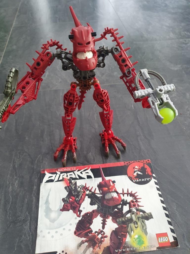 LEGO Bionicle 8901 – Hakann, Verzamelen, G1, Ophalen of Verzenden, Zo goed als nieuw