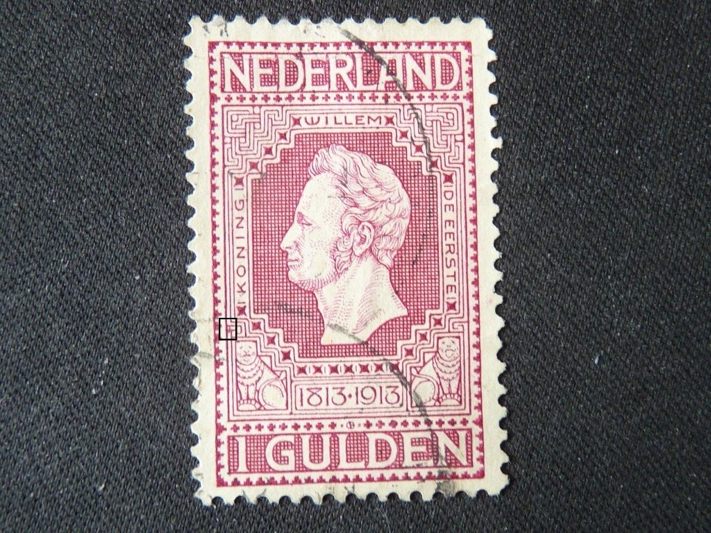plaatfout  98 pm , gestempeld., Verzenden, T/m 1940, Gestempeld