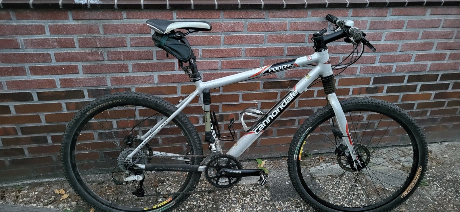 cannondale f800 sl, Fietsen en Brommers, Fietsen | Mountainbikes en ATB, 53 tot 57 cm, Ophalen, Zo goed als nieuw, Overige merken