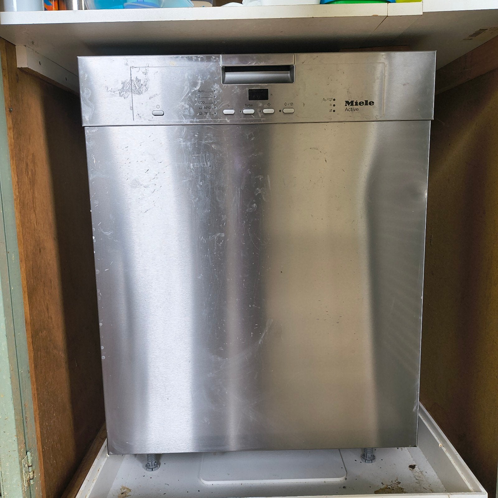 miele vaatwasser met bestekmand, Ophalen, Inbouw, Minder dan 85 cm
