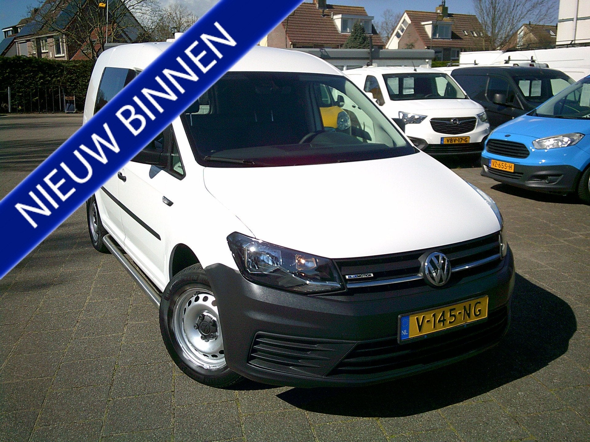 Volkswagen Caddy 1.4 TGI L1H1 EcoFuel Trendline VOORZIEN VAN, Auto's, Voorwielaandrijving, Dealer onderhouden, Gebruikt, Euro 6