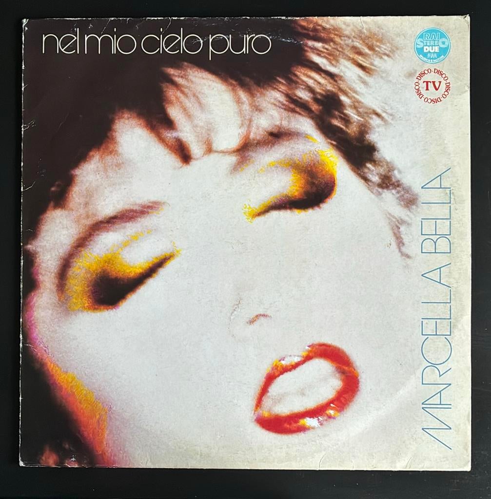LP Marcella Bella - Nel Mio Cielo Puro, Ophalen of Verzenden, Gebruikt, 12 inch