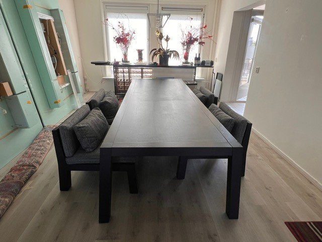 Piet Boon buitenset – Anne tafel + 4 Niek stoelen, Ophalen, Gebruikt, Hout