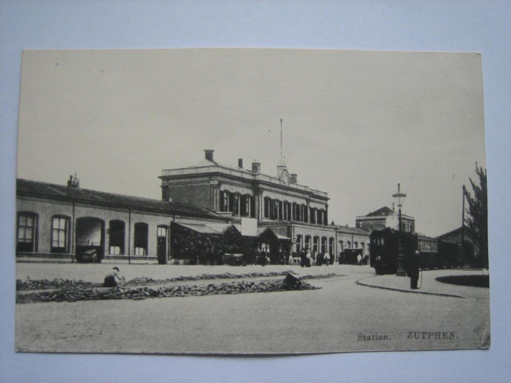 ZUTPHEN  Station  Stoomtram, Verzenden, Voor 1920, Ongelopen, Gelderland
