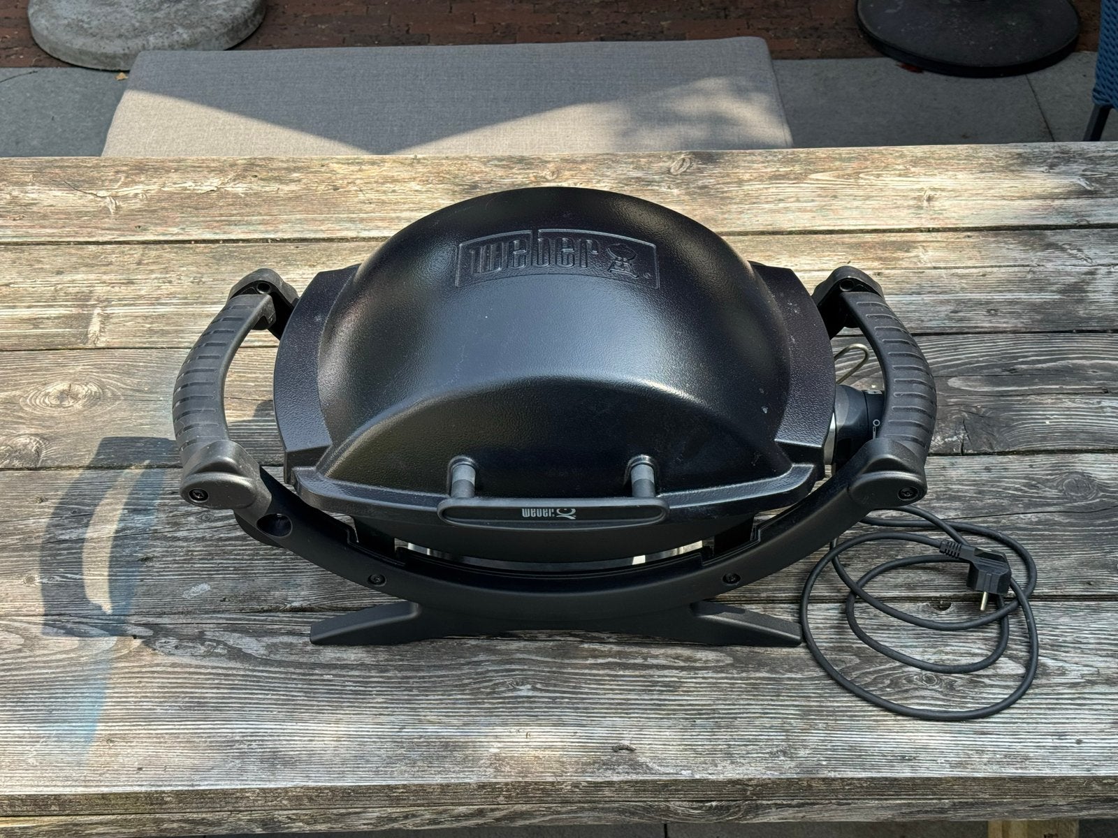 Weber Q 140 elektrische barbecue - Compact en krachtig, Ophalen, Gebruikt