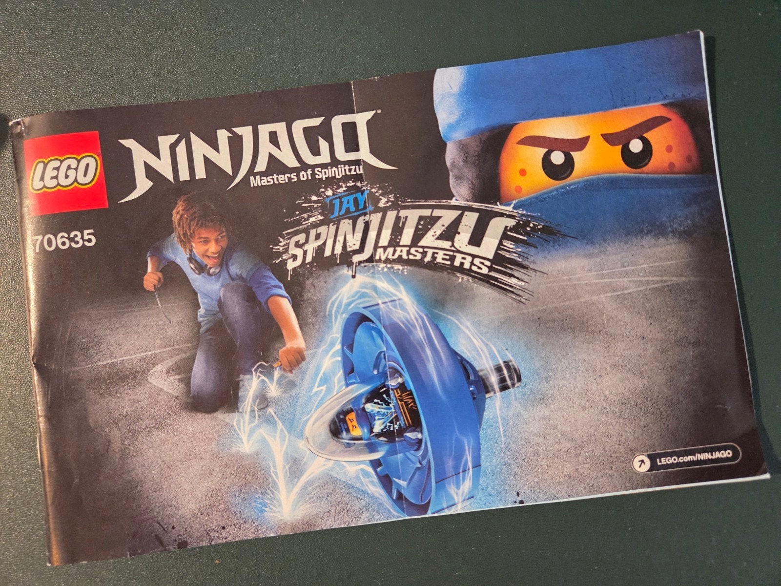 Lego Ninjago Jay Spinjitzu Masters 70635, Lego, Ophalen of Verzenden, Zo goed als nieuw, Inclusief instructies