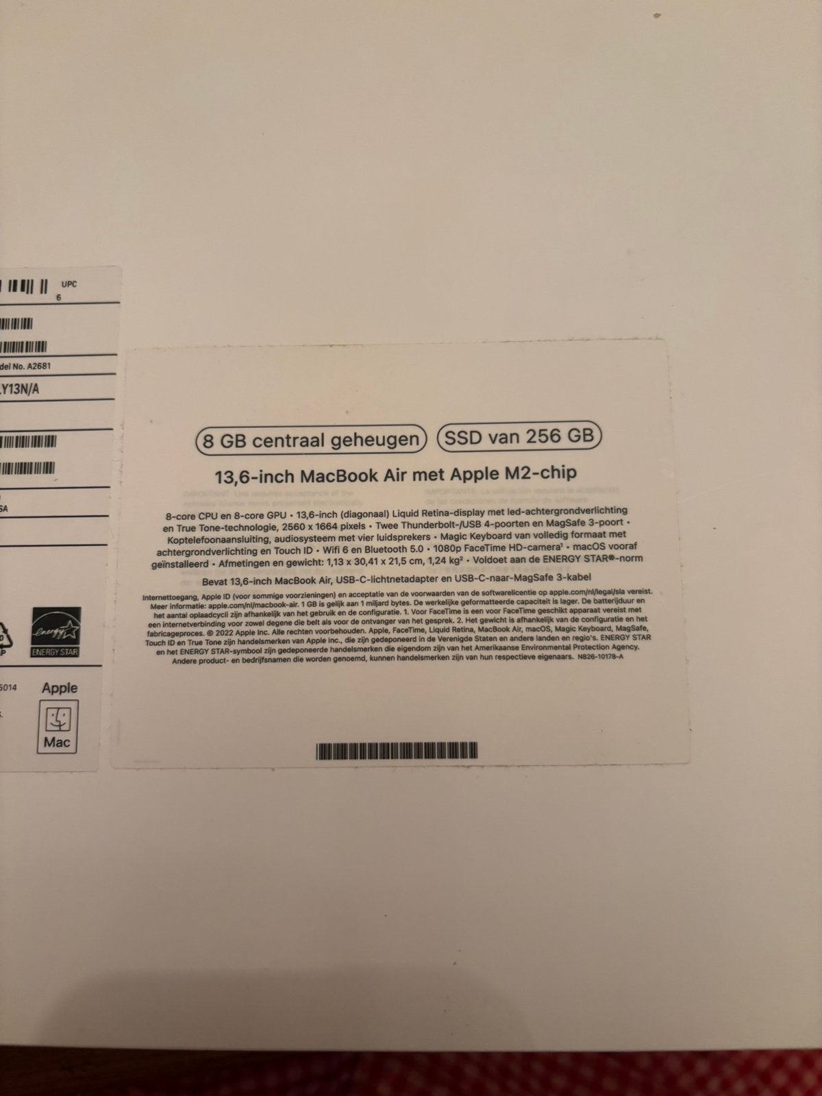 Foto 10 van Apple MacBook Air (M2, 2022)