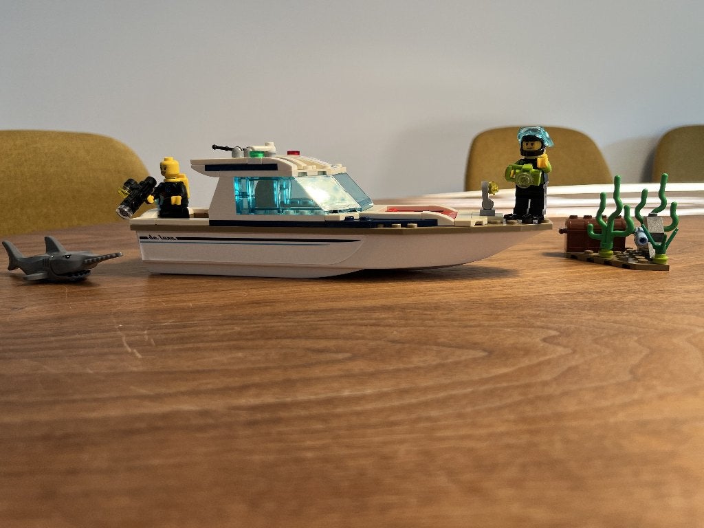 Lego City (60221): Duikjacht, Ophalen, Lego, Compleet, Complete set