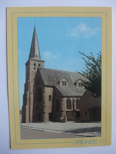 Q17 Sprundel - R.K. Kerk - 1989, Verzamelen, Verzenden, 1980 tot heden, Ongelopen, Noord-Brabant