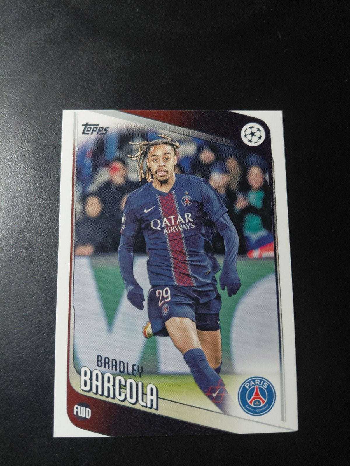 Bradley barcola (psg) topps flagship, Verzamelen, Verzenden, Nieuw, Buitenlandse clubs, Spelerskaart