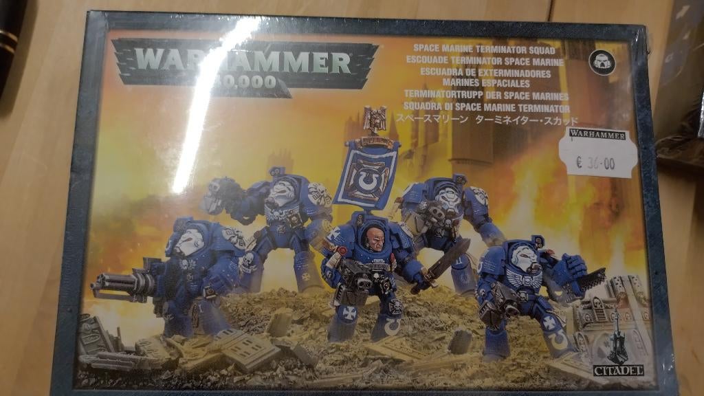 Space Marine Terminator Squad, Verzenden, Nieuw, Warhammer 40000, Figuurtje(s)