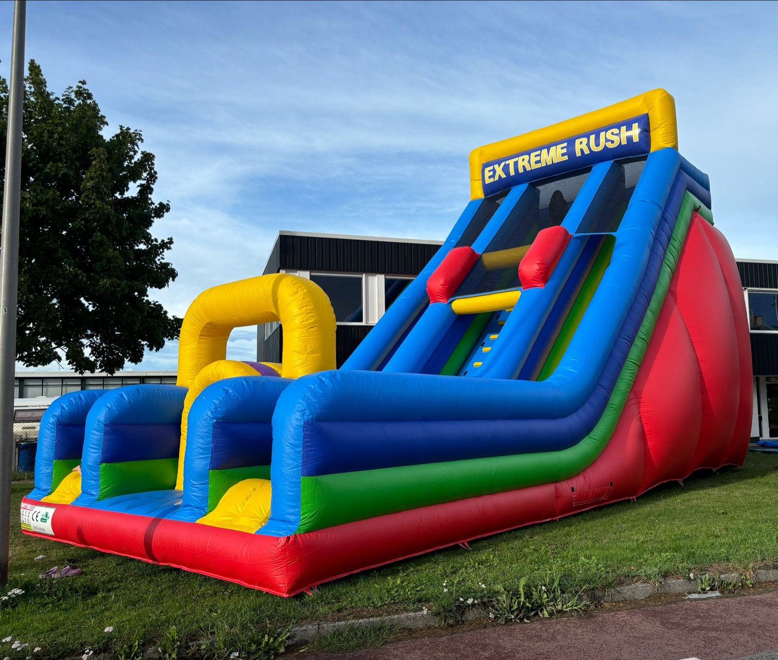 Extreme Rush Glijbaan - Zo goed als nieuw springkussen, Ophalen, Zo goed als nieuw, Glijbaan