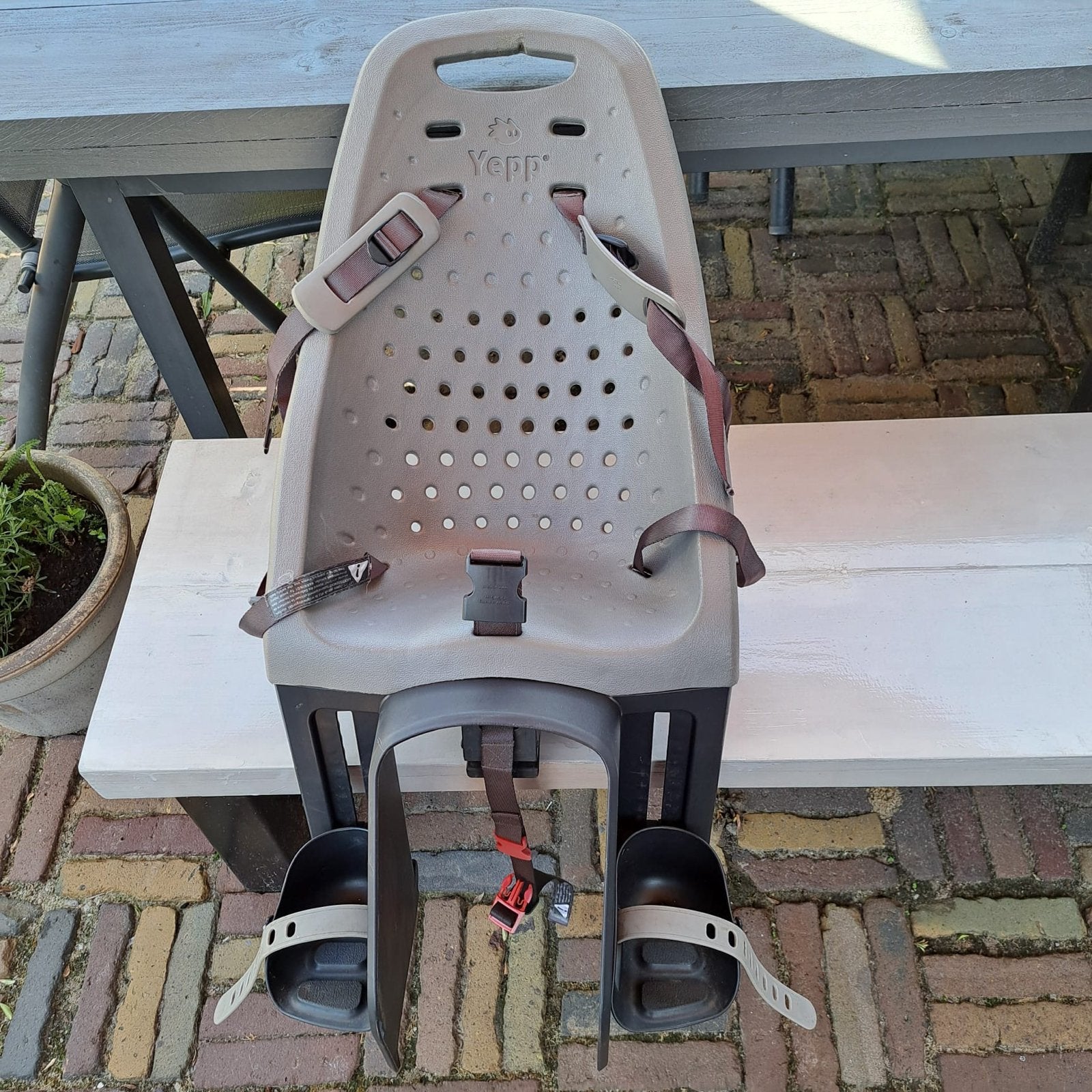 Yepp Achterzitje - Comfortabel en Veilig, Achterzitje, 9 t/m 18 kg, Ophalen of Verzenden, Gebruikt