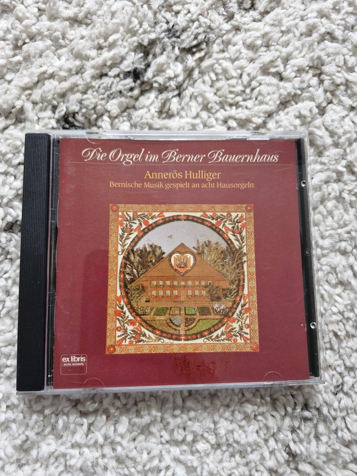 Orgel CD Annerös Hulliger - Zwitserse huisorgels, Ophalen of Verzenden, Modernisme tot heden, Gebruikt, Overige typen