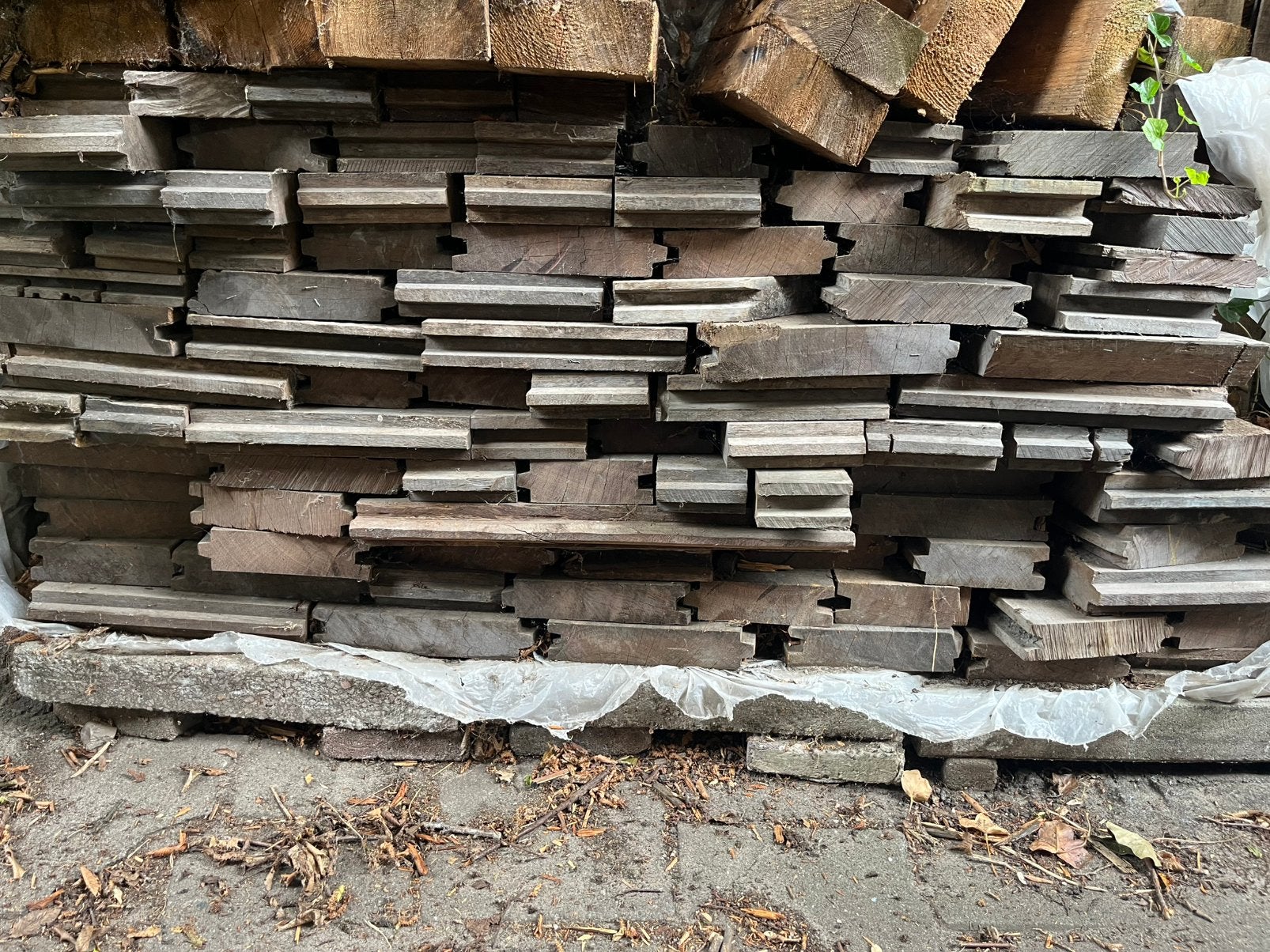 Partij Hardhout haardhout, Minder dan 3 m³, Ophalen