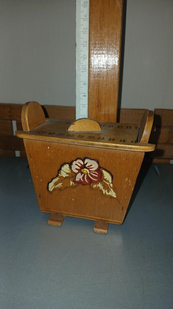 Miniatuur kolenbakje - volkskunst, Ophalen of Verzenden