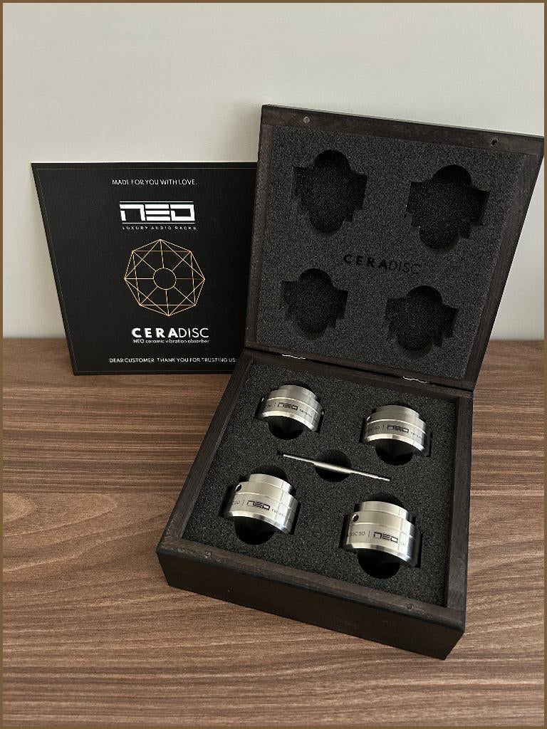 NEO Ceradisc 50 stainless steel (set 4st.) NIEUW, Overige merken, Overige typen, Nieuw, Ophalen of Verzenden