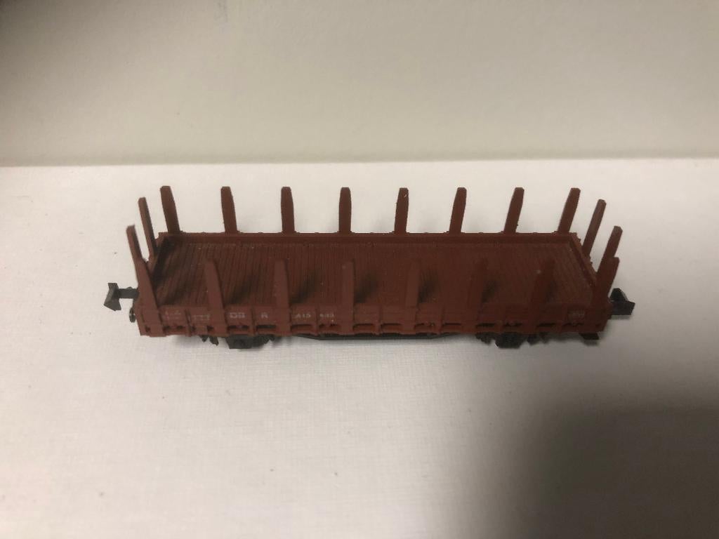 Minitrix rongen wagon nette staat, Hobby en Vrije tijd, Modeltreinen | N-Spoor, Gelijkstroom, Trix, Wagon, Ophalen of Verzenden