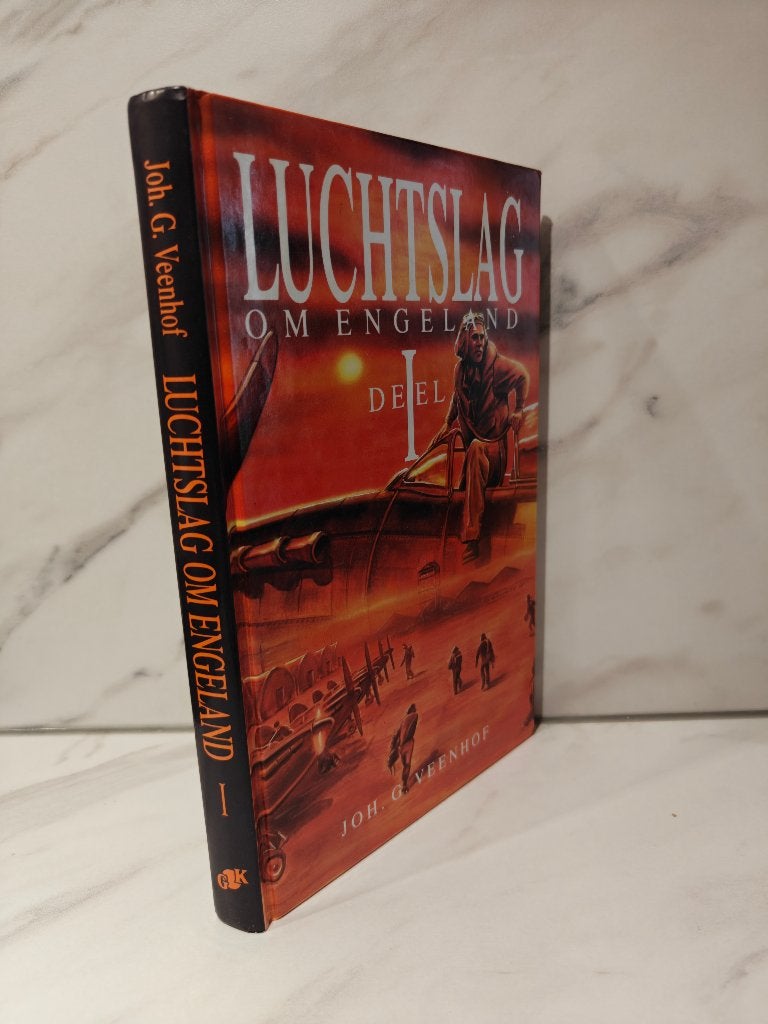 Joh. G. Veenhof: Luchtslag om Engeland (deel1), Boeken, Ophalen of Verzenden, Gelezen, Fictie algemeen