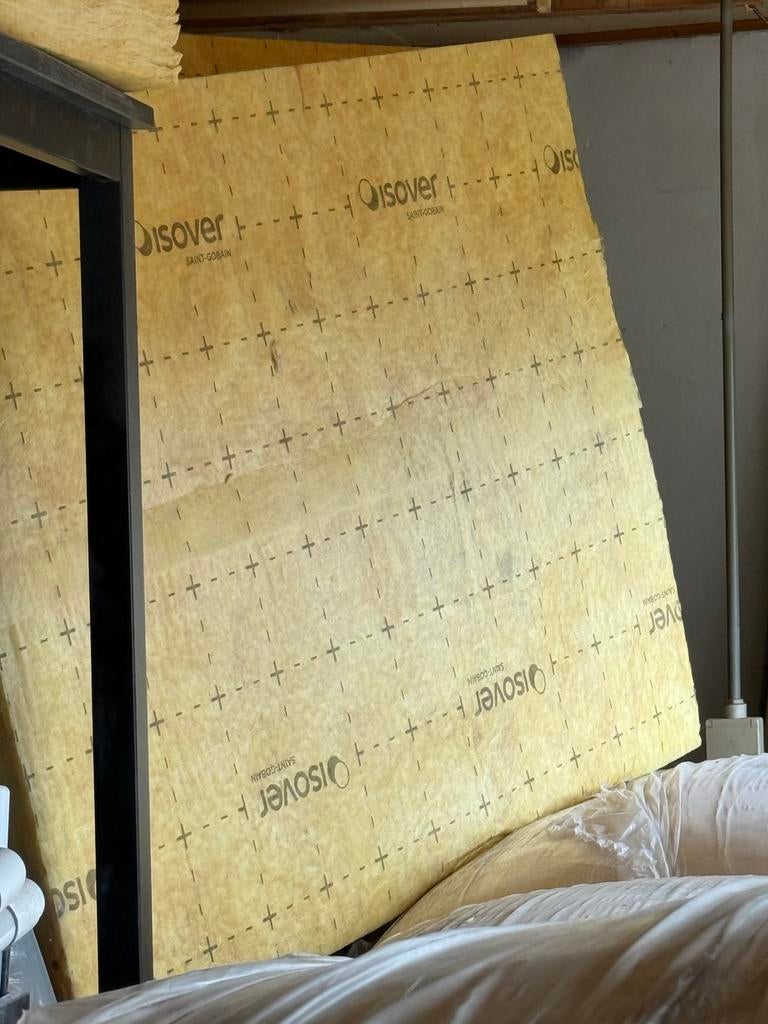 Isover isolatie materiaal 1200x800x150mm, Ophalen, 12 cm of meer, Nieuw, 15 m² of meer