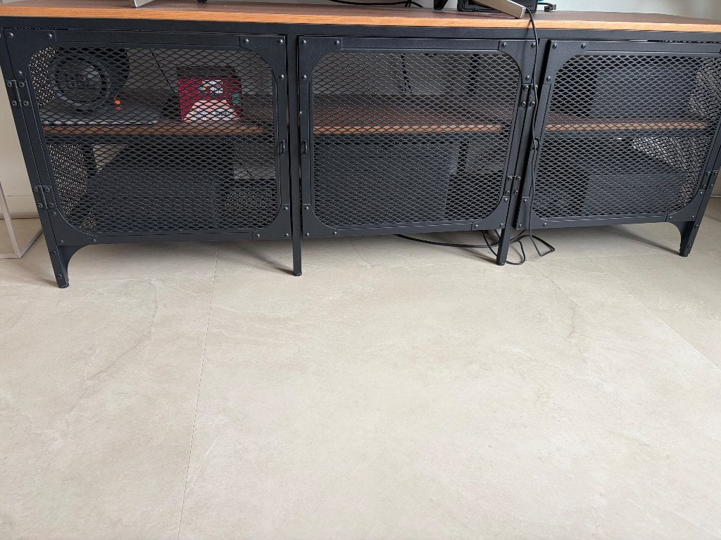 Fjällbo tv meubel, Ophalen, Gebruikt, 100 tot 150 cm, Minder dan 100 cm